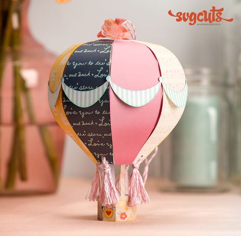 Paper Hot Air Balloon, Valentine's Day Sweets, Musical Party, Hot Air Balloon Craft, Diy Hot Air Balloons, Patriotic Kids, Balloon Crafts, Sports Baby, Garden Birthday