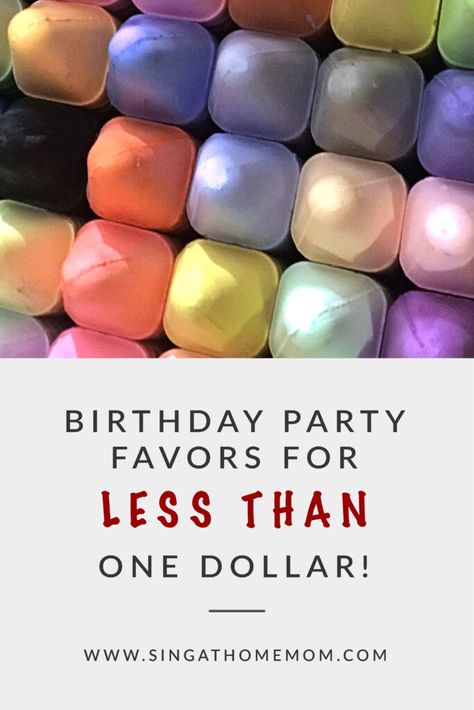 Party Favors For Art Party, Simple Birthday Party Favors, First Birthday Party Favors For Adults, Budget Friendly Party Favors, Easy Kids Party Favors, Dollar Store Party Favors, First Birthday Favors Ideas, Toddler Birthday Party Favors, First Birthday Party Favors Ideas