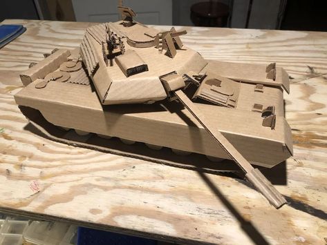 Cardboard Tank : 3 Steps - Instructables Cardboard Tank, Diy Tank, School Project, Model Boats, Hot Glue Gun, Hot Glue, Design Challenges, School Projects, Diy Inspiration