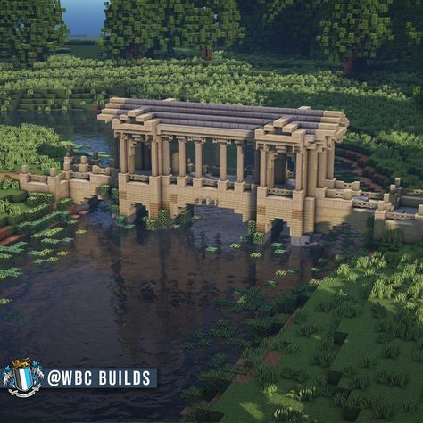 WBC builds on Instagram: “Check out my take on a Georgian Palladian bridge. This one has been built as part of my Weekly build challenge. want to find out more then…” Minecraft Infrastructure, Minecraft Temple, Water Dam, Minecraft Interior, Minecraft Interior Design, Minecraft Furniture, Minecraft Castle, Minecraft Survival, Minecraft Tips