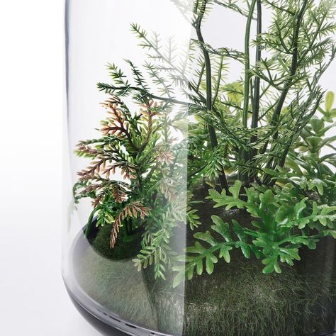 Ikea Terrarium, Artificial Terrarium, Ikea Plant, Terrarium Table, Ikea Plants, Plant Terrarium, Plant Table, Terrarium Plants, Modern Kitchens