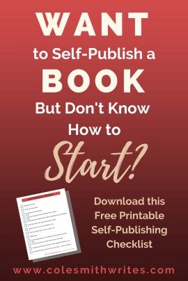 Free self-publishing checklist. Download this freebie and take it step by step. Soon, you'll be able to publish your book and get it out there. #selfpublishing #amazon #writing Author Tips, Publish A Book, Book Business, Indie Publishing, Kindle Publishing, Critical Essay, Writer's Workshop, Myself Essay, Writing Worksheets