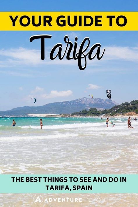 Tarifa Spain, Spain Itinerary, Travel Spain, South Of Spain, Tropical Travel, Tangier, Europe Travel Guide, Travel Pins, Balearic Islands