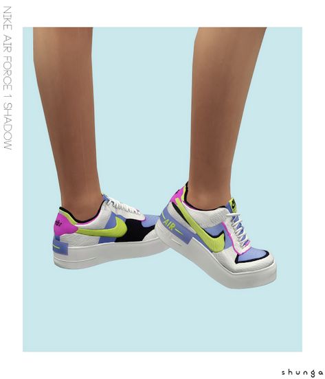 Nike Air Force 1 Shadow, Air Force 1 Shadow, Sims 1, Sims 4 Mods, Nike Air Force 1, Air Force 1, Nike Air Force, Sims 4, Air Force