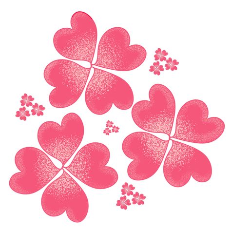 Ios Screen, Pink Clover, Four Leaves, Leaf Clover, Four Leaf Clover, Clover Leaf, Toe Nails, Cute Icons, Ios