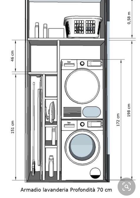 Grand House, Small Bathroom Interior, Laundry Room Layouts, Modern Laundry Rooms, Laundry Room Remodel, Laundry Room Inspiration, Kitchen Design Open, Small Bathroom Storage, Renovation Design