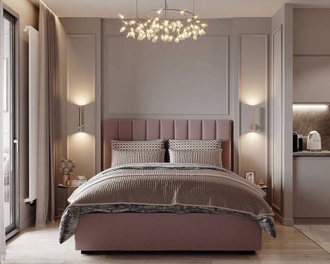 Bedroom Interior Design Luxury, Modern Luxury Bedroom, Modern Bedroom Interior, Dekorasi Kamar Tidur, Luxury Bedroom Master, Classic Bedroom, Bed Furniture Design, Home Design Living Room, Girl Bedroom Decor