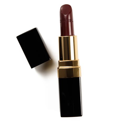 Chanel Rouge Coco Lipstick 494, Chanel Vamp Lipstick, Channel Lipstick, Wine Lipstick, Lipstick Dark Red, Lipstick Jungle, Burgundy Lipstick, Lip Colours, Permanent Lipstick