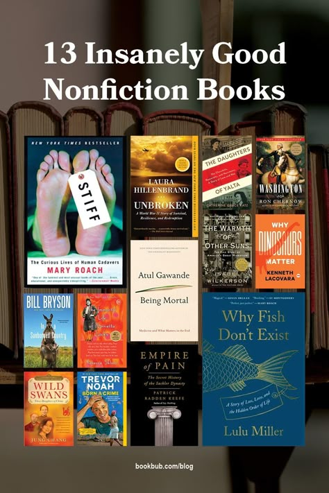 The best nonfiction books of all time, according to our readers. #books #nonfiction #favoritebooks Best Authors Of All Time, Book Recommendations Nonfiction, Non Fiction Books Worth Reading Nonfiction, Best Nonfiction Books 2023, Non Fiction Books Worth Reading, History Nonfiction Books, Best Nonfiction Books, Best Non Fiction Books, Books Nonfiction