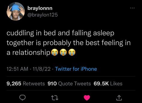 Cuddled Up Quotes, Cuddle Tweets, Doing Me Quotes, Up Quotes, Motivational Quotes For Life, Cute Relationship Goals, Real Talk, Relatable Quotes, Tweet Quotes