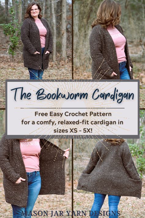 Couch Cardigan Crochet, Crochet Sweaters Cardigans, Thick Crochet Cardigan, Free Crochet Sweater Patterns For Women Cardigans, Light Cardigan Crochet Pattern, One Piece Cardigan Crochet, Crochet Sweaters & Cardigans, Bulky Cardigan Crochet Pattern, Oversize Crochet Cardigan