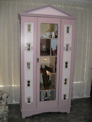 Giggleberry Creations!: Furniture Reuses - Mum's Amazing Doll House 2nd Hand Furniture, Reused Furniture, Inside A House, Dollhouse Projects, Barbie Doll House, Play Areas, Modern Dollhouse, Baby Nursery Furniture, Dollhouse Kits