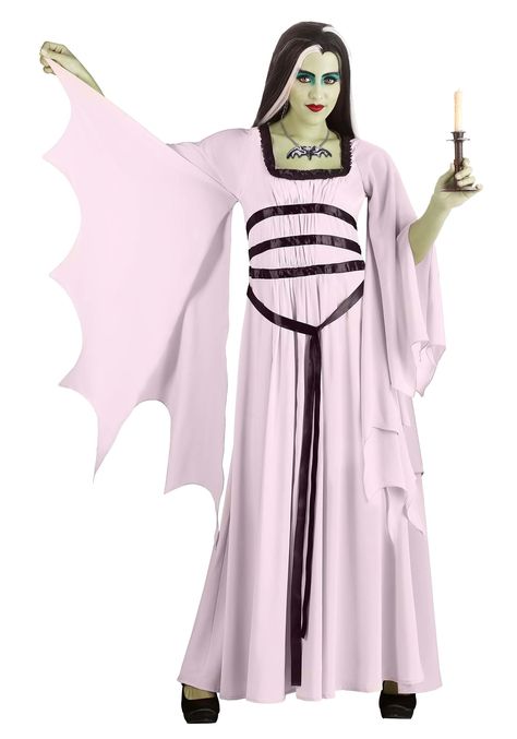 PRICES MAY VARY. Chiffon Zipper closure Size: Small COSTUME INCLUDES: This Women's The Munsters Lily Munster Costume comes with a Lily Munster dress and a bat necklace. FROM FUN COSTUMES: Costumes are pretty personal to us and we proudly offer an epic selection of costumes for the most popular characters from TV, movies, and more. We love classic television as much as you do, which is why we were excited to team up with Universal Studios to produce this Lily Munster Costume for adults. AUTHENTIC Lily Munster Dress, Lily Munster Costume, Munster Costume, Lily Costume, Pirate Costumes, Princess Closet, Lily Munster, Womens Costume, The Munsters