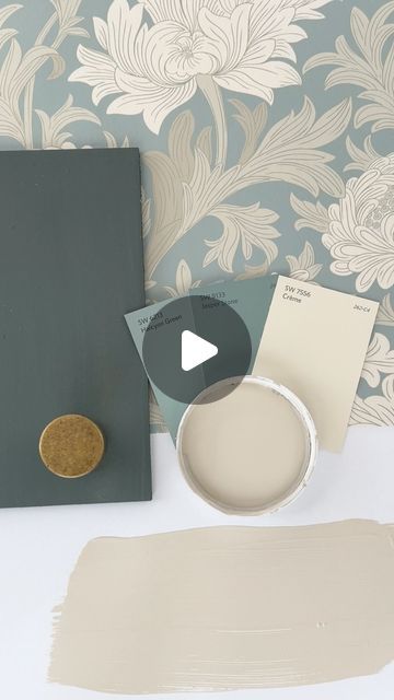 Loralee AhMu | Natural Linen by Sherwin Williams brings a perfect warm neutral touch to your walls, whether as an all-over paint or a neutral backdrop to... | Instagram Interior Design Swatches, Sherwin Williams Cabinet Colors Kitchen, Natural Linen Sherwin Williams, Wallpaper Swatches, Rugs Making, Dark Rooms, Neutral Backdrop, Interior Color Schemes, Cabinet Color