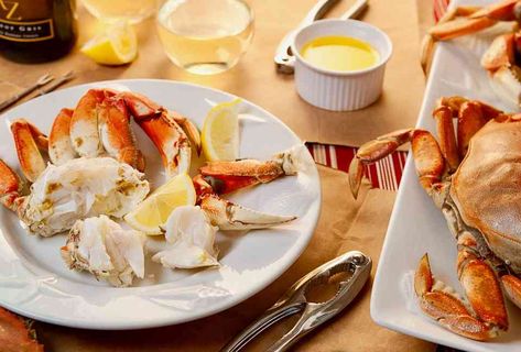 Things to Do in Half Moon Bay, CA - Thrillist Cooking Crab, Riesling Wine, Slow Cooked Meat, Dungeness Crab, King Crab, Grilling Tips, Sweet Meat, Half Moon Bay, Crab Legs