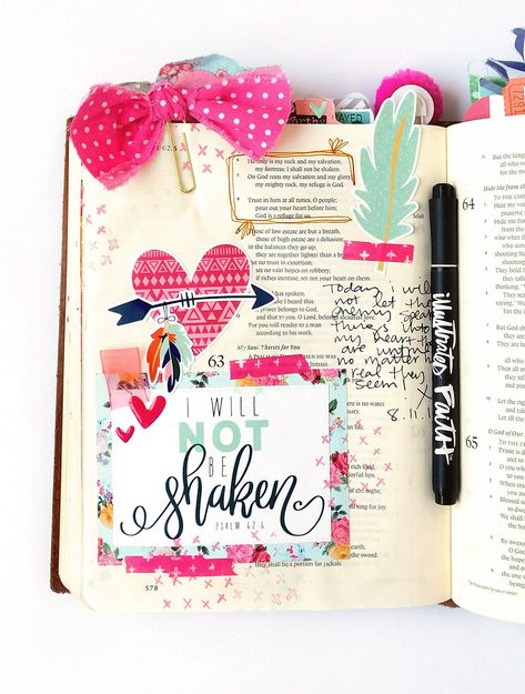 Illustrated Faith Bible Journaling, In My Bible, Illustrated Faith Bible, Journaling Challenge, Prayer Journal Printable, Bible Study Template, Faith Art Journaling, Bible Journaling Ideas Drawings, My Bible