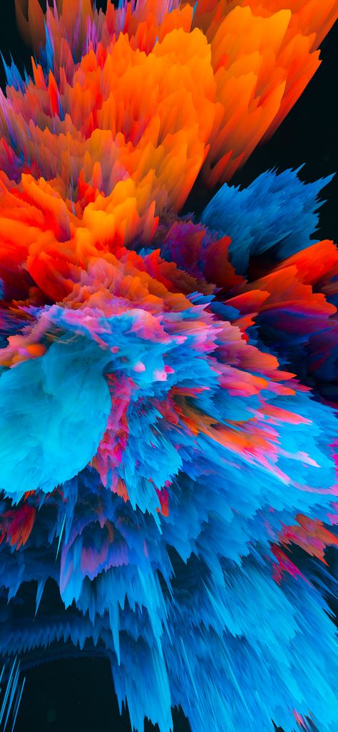 colorful explosive gradient by @Hk3ToN on Twitter Starburst Aesthetic, Explosion Wallpaper, Wallpaper For Ios, Paint Splatter Art, Iphone Wallpaper 4k, Apple Iphone Wallpaper Hd, Iphone Wallpaper Video, Color Explosion, Wallpaper Paint