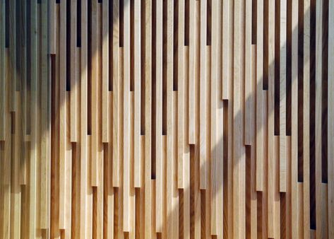 Timber Screen Interior, Cladding Ideas, Wood Panelling, Timber Battens, Framing Construction, Timber Slats, Wood Walls, Facade Lighting, Wood Cladding