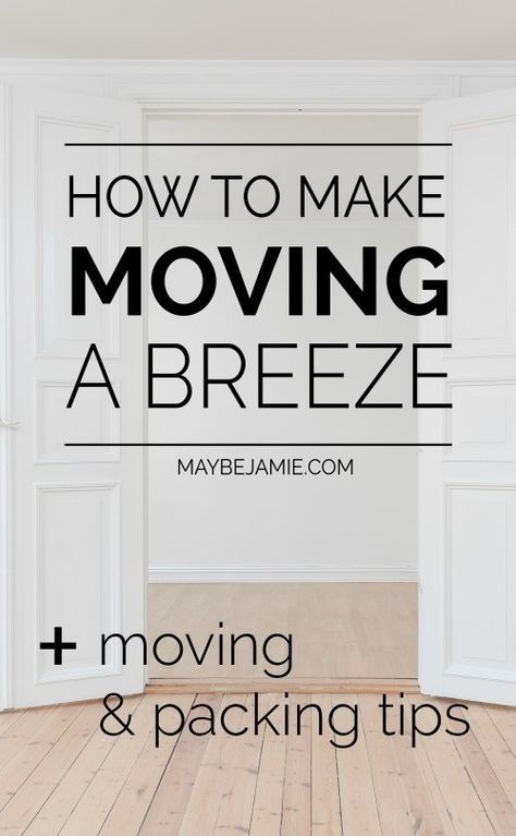 Moving into a new place can be stressful and exhausting, but there's so many things you can do to make the process a little bit easier on yourself. Whether you're in an apartment or house, these moving and packing tips will speed up the process and make it go oh so smooth. Moving House Tips, Moving Hacks Packing, Moving Guide, Moving Apartment, Moving Checklist, Packing To Move, Moving Packing, Moving Home, Home Buying Tips