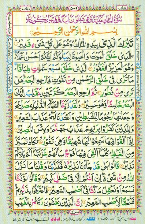 Surah Al Mulk Reading Al Quran, Tajweed Rules, Quran Sharif, Ayat Quran, Task To Do, Online Quran, Quran Surah, In Good Company, Ayat Al-quran