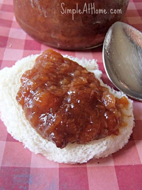 Orange Picking, Fall Slow Cooker, Peach Butter, Peach Jelly, Apple Butter Recipe, Tummy Yummy, Apple Jam, Mango Recipes, Cooked Apples