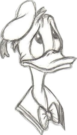 Donald Duck Sketch, Duck Sketch, 심플한 그림, Disney Drawings Sketches, Disney Art Drawings, Meaningful Drawings, Art Drawings Sketches Pencil, Disney Sketches, Easy Drawings Sketches