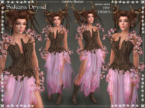 Dryad Costume, Tree Costume, The Beauty Of Life, Beauty Of Life, Blossom Tree, Cherry Blossom Tree, Close Up Pictures, Cherry Blossoms, New Outfits