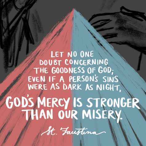 St Faustina Divine Mercy, Divine Mercy Quotes, Saint Faustina Quotes, St Faustina Quotes, Divine Mercy Jesus Images, Catholic Drawings, Mercy Quotes, Saint Faustina, Divine Mercy Jesus