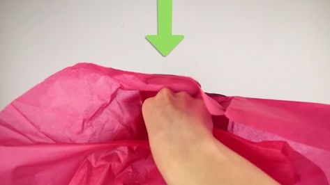 How to Put Tissue Paper in a Gift Bag: 15 Steps (with Pictures) Tissue Paper In Gift Bag How To Put, How To Decorate A Gift Bag Tissue Paper, How To Put Tissue Paper In A Gift Basket, Gift Bag Tissue Paper How To, Gift Bag Tissue Paper Ideas, Folding Tissue Paper For Gift Bags, Tissue Paper In Gift Bag, How To Fold Tissue Paper For Gift Bags, How To Put Tissue Paper In A Gift Bag