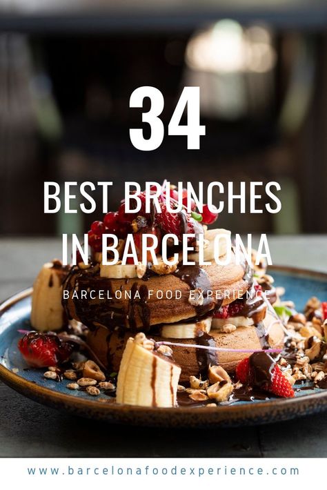 Brunch Barcelona, Vicky Christina Barcelona, Barcelona Travel Guide, Barcelona Spain Travel, Barcelona Restaurants, Barcelona Food, Brunch Places, Spain Food, Culinary Travel