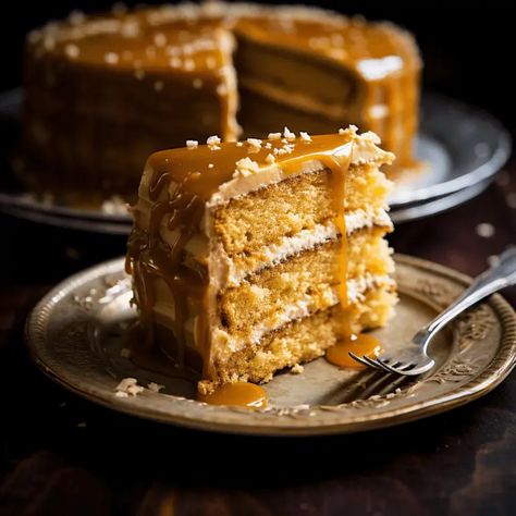 Classic Southern Caramel Cake - Life with Susan Pecan Caramel Cake, Carmel Cake, Southern Caramel Cake, Pecan Fudge, Caramel Cake Recipe, Southern Cake, Pizza Burger, Pumpkin Custard, Caramel Frosting