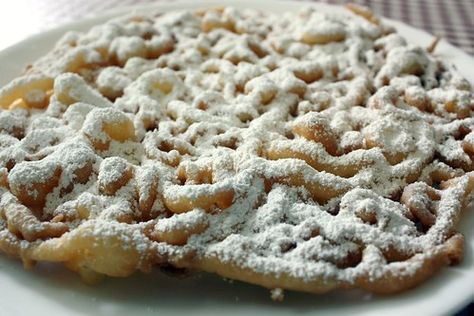 Art of Dessert: Egg-Free Funnel Cakes Funnel Cake Recipe No Eggs, Eggless Funnel Cake Recipe, Funnel Cake Recipe Easy, Funnel Cake Bites, Homemade Funnel Cake, Funnel Cake Recipe, Funnel Cakes, Eggless Recipes, Eggless Baking