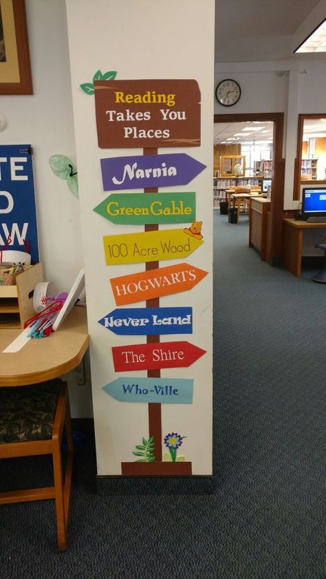 School Library Book Displays, School Library Bulletin Boards, School Library Decor, Church Library, Middle School Library, School Library Displays, Library Book Displays, Elementary School Library, Decor School