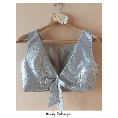 Sequence Blouse Pattern, Silver Color Blouse Designs Latest, Sequence Blouse Designs Latest, Silver Colour Blouse Designs Latest, Sequin Blouse Designs Latest, Silver Colour Blouse Design, Silver Blouse Designs Latest, Shimmer Blouse Designs, Glitter Blouse Designs