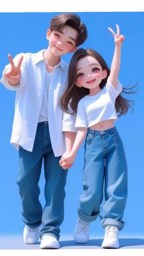 3d Couple, Cute Photo Poses, Best Couple Pics For Dp, Cute Couple Dancing, Girly Dp, Cartoon Love Photo, Cute Mobile Wallpapers, Best Pose For Photoshoot, Cute Love Wallpapers