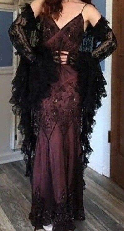 Whimsigothic Prom Dress, Whimsy Goth Dress, Whimsy Goth Aesthetic Outfits, 1920s Goth, Whimsical Goth Fashion, Goth Formal, Whimsigoth Dress, Goth Prom Dress, Goth Prom