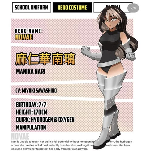 Mha Oc Outfit Ideas, Mha Oc Outfits, Mha Dr Ideas, Mha Oc Female Hero Costume, Yn Mha, Mha Black Oc, Mha Costume Ideas Oc, Oc Bnha Girl, Mha Quirks