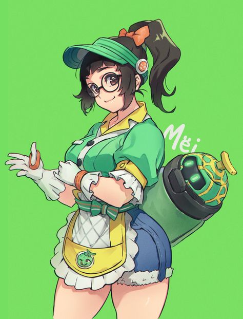 Mei Overwatch, Overwatch Mei, Overwatch Drawings, Overwatch Wallpapers, Overwatch Fan Art, Overwatch 2, An Anime, Overwatch, Character Concept