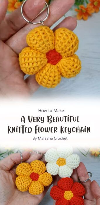 Diy Crochet Flowers, Crochet Bookmark Pattern, Flower Keychain, Crochet Earrings Pattern, Crochet Keychain Pattern, Crochet Amigurumi Free Patterns, Crochet Amigurumi Free, Crochet Bookmarks, Crochet Flower Tutorial