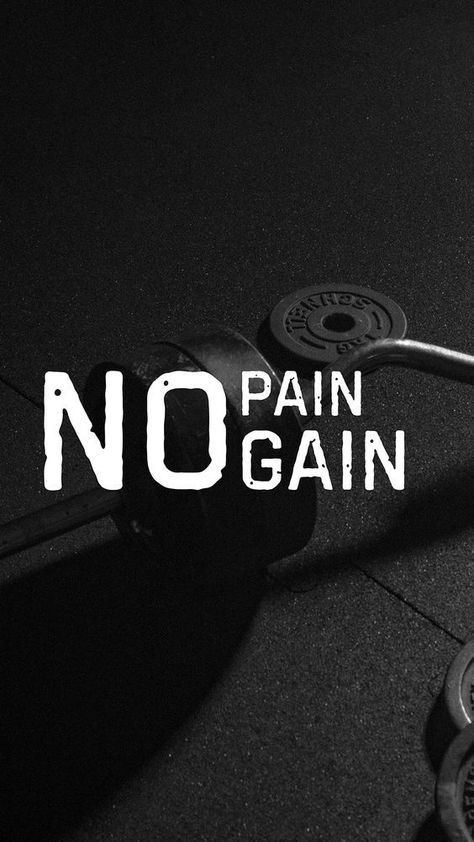 No pain no gain! Gym Motivation Wallpaper, Fitness Motivation Wallpaper, Motivasi Diet, Fitness Wallpaper, Gym Wallpaper, Gym Poster, No Pain No Gain, Motivational Quotes For Women, Motivational Quotes Wallpaper