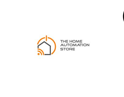 Automation Logo Design, Home Automation Logo, Automation Logo, Smart Home Logo, Roofing Company Logos, Roofing Logo, Logo Smart, House Logo Design, Store Logo