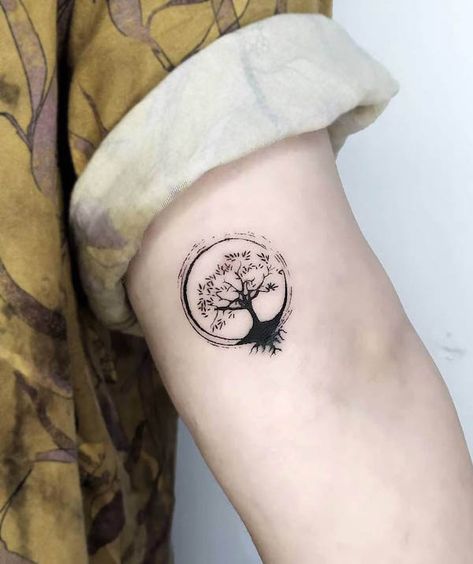 Rebirth Tattoo, New Beginning Tattoo, Tattoos With Kids Names, Tree Tattoo Designs, Bicep Tattoo, Tree Of Life Tattoo, Tree Tattoo, Symbolic Tattoos, Forearm Tattoo