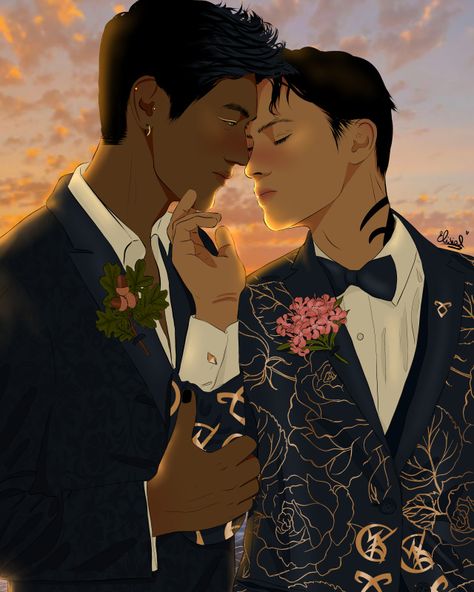 Malec Wedding, Magnus And Alec, Literature Teacher, Cassie Clare, Cassandra Clare Books, Shadowhunters Malec, The Descent, A Seal, Alec Lightwood