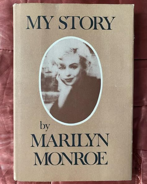 Marilyn Monroe Facts, Marilyn Monroe Books, Marilyn Monroe Photos, Hollywood Icons, Norma Jean, Norma Jeane, Screenwriting, My Story, Book Collection