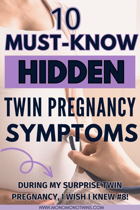 10 Must-Know Hidden Twin Pregnancy Symptoms Hidden Twin Ultrasound, Twin Bump Progression, Stages Of Pregnancy Weekly, Twins Pregnancy Belly, Expecting Twins Announcement, 19 Weeks Pregnant Belly, Pregnancy Week 6, Hidden Pregnancy, Early Signs Of Twins