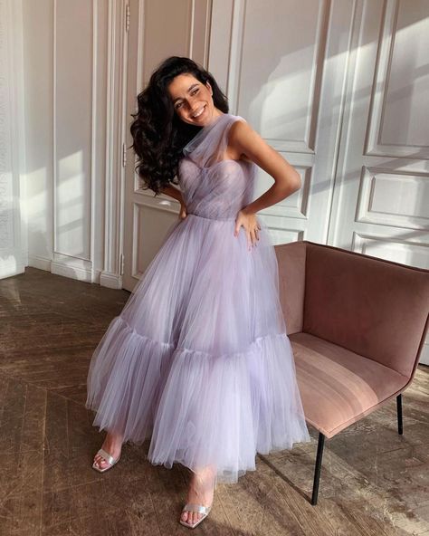 Prom Dress Modest, Modest Evening Dresses, Modest Evening Dress, Purple Prom, Dress Modest, Tulle Evening Dress, Purple Prom Dress, Tulle Sleeves, Mother Wedding Dress