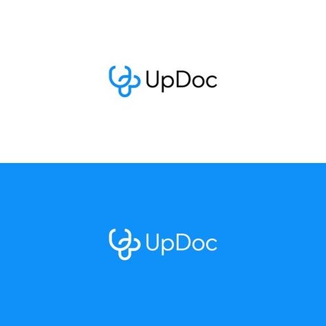 Designs | Design the logo for UpDoc, the world's first AI doctor | Logo design contest Logo Design Doctor, Doctor Logo Design, Doctor Logo, Doctor Logos, New Logo Design, Letter U, River Valley, New Logo, Logo Design Contest