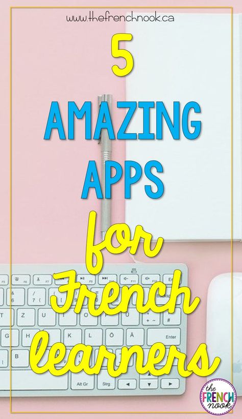 Learning French For Kids, French Ideas, Language Apps, Apps For Kids, French Teaching Resources, French Kids, French Activities, French Language Lessons, Great Apps