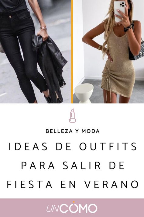 En verano nos apetece salir a disfrutar del día y de la noche y si puede ser en alguna fiesta, mucho mejor. Toma nota de las últimas tendencias e inspírate con nuestras propuestas. ¡Te encantarán! 👗 #outfits #outfitsfiesta #outfitsmujer #ropamujer #ropaverano #verano #fiesta #salirdefiesta #transparencias #glitter #lookfiesta Ideas De Outfits, Sunset Party, Outfit Elegantes, Fiesta Outfit, Outfit Primavera, Outfit Mujer, Look Vintage, Outfits Casuales, Party Outfit