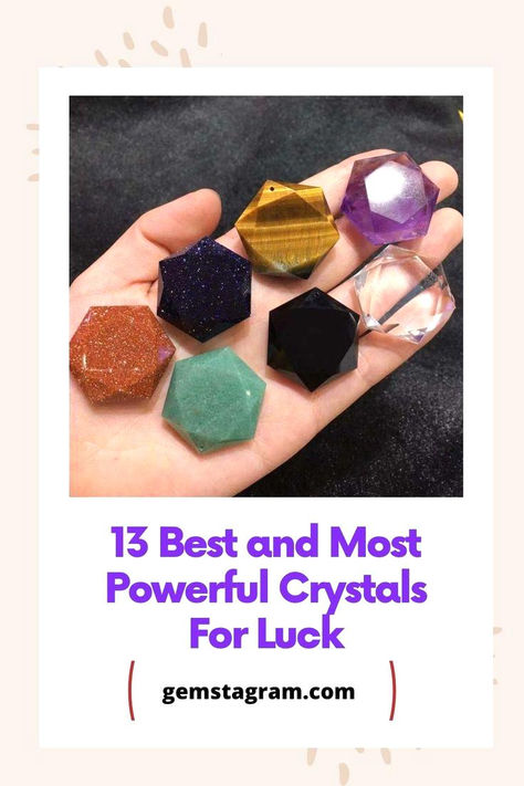 Good Luck Colors, Stones For Luck, Good Luck Crystals Stones, Good Luck Charms Diy, Good Luck Charms Symbols, Crystals For Good Luck, Protective Crystals, Crystals For Luck, Most Powerful Crystals